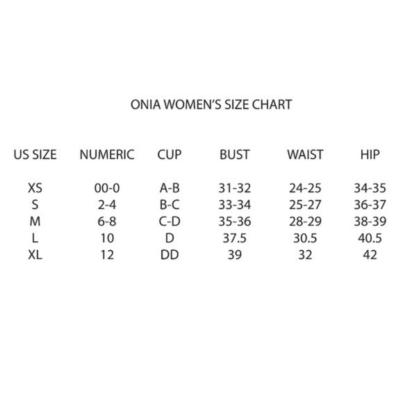 ONIA Kelly Scoop Neck Cayenne One-Piece Sz M - Picture 8 of 8